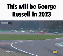 george russell 2023 renault clio cup imola