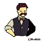 Testforken Sticker