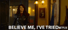 Believe Me Ive Tried Michelle Gomez GIF - Believe Me Ive Tried Michelle Gomez Mary Wardell GIFs