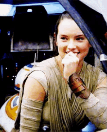 Star Wars The Force Awakens GIF - Star Wars The Force Awakens Daisy Ridley GIFs
