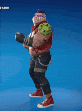 a video game character with a 1,300 price tag on the bottom