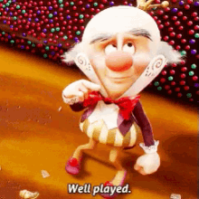 Well Played! GIF - Wreck It Ralph Well Played King Candy GIFs