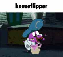 Houseflipper Courage The Cowardly Dog GIF