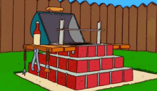 Homer The Simpsons GIF - Homer The Simpsons Barbecue GIFs