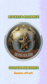 a logo for rockets alliance devisi golden golden memories