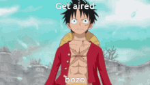 Luffy Get Aired Bozo Luffy GIF