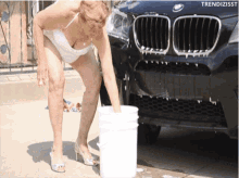 Grandma Car Wash GIF - Grandma Car Wash Cleaning GIFs