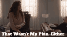 Station19 Carina Deluca GIF - Station19 Carina Deluca That Wasnt My Plan Either GIFs