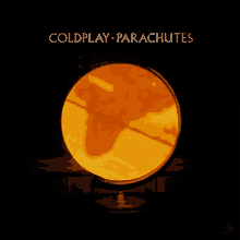 coldplay parachutes yellow globe parachute