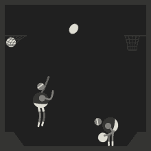 basket basket shot basketball basketball practise animation