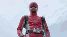 Roll Call Red Buster GIF - Roll Call Red Buster Tokumei Sentai Go Busters GIFs