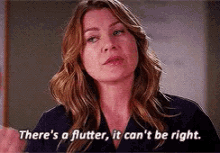Meredith Grey Greys Anatomy GIF - Meredith Grey Greys Anatomy Flutter GIFs