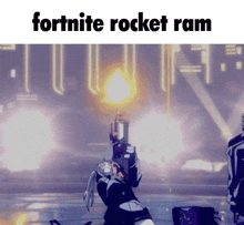 Fortnite Rocket Ram GIF - Fortnite Rocket Ram Cyberpunk GIFs