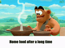 Home Food After A Long Time Aum GIF