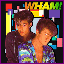 Band-wham Singer-george-michael GIF - Band-wham Singer-george-michael 1980s-music GIFs