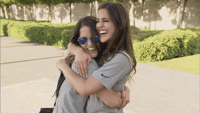 New trending GIF tagged friends hug friendship girls…