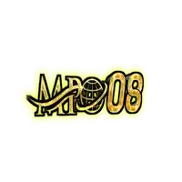 a logo that says mr08 on it