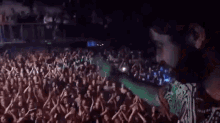 Epic Stage Dive GIF - Foals Foals Music Crowd Surf GIFs