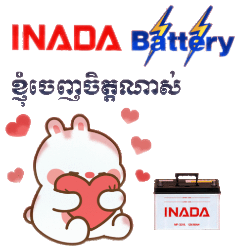Inada Battery Sticker - Inada Battery Stickers