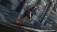 Jumping Tom Holland GIF - Jumping Tom Holland Peter Parker GIFs