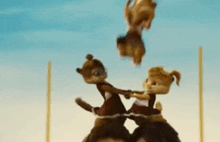 Chipettes Cheerleading GIF - Chipettes Cheerleading GIFs