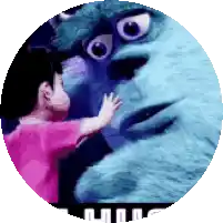 Monsters Inc Boo Sticker - Monsters Inc Boo Hug Stickers