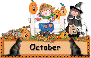 Hello October Black Cat Sticker - Hello October Black Cat Pumpkin Stickers