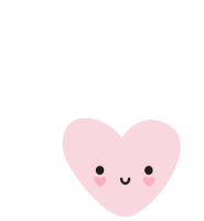 Hearts Pastel Sticker