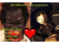 a picture of a monkey and a picture of a person wearing a mask
