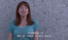 Planking The Office Gif Story GIF - The Office Ellie Kemper Erin Hannon GIFs