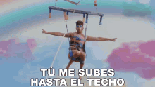 Tu Me Subes Hasta El Techo Bejo GIF - Tu Me Subes Hasta El Techo Bejo Actriz GIFs