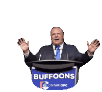 Doug Ford Buffoons Sticker - Doug Ford Doug Ford Stickers