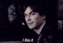 I Like It Damon Salvatore GIF - I Like It Damon Salvatore The Vampire Diaries GIFs