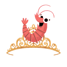 shrimp queen barb and star go to vista del mar wink queen tiara