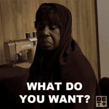 What Do You Want Marva GIF - What Do You Want Marva Ruthless GIFs