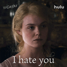 i hate you catherine elle fanning the great i despise you