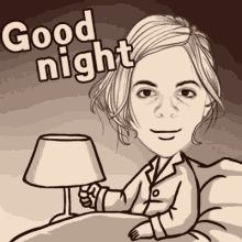 Good Night Lamp Shade GIF - Good Night Lamp Shade Off GIFs