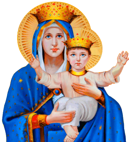 Mária Gyermekkel Virgin Mary Sticker - Mária Gyermekkel Virgin Mary Blessed Virgin Stickers