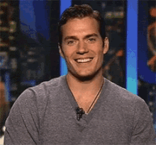 Henry Cavill Smile GIF - Henry Cavill Smile Handsome GIFs