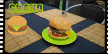 Hamburger Grandburger GIF - Hamburger Grandburger Pancho GIFs