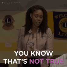 You Know Thats Not True Marcie GIF - You Know Thats Not True Marcie Marcie Diggs GIFs