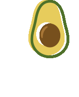 Avocado Avocadi Sticker