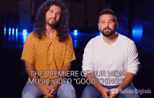 The Premiere Of Our New Music Video Good Things Dan And Shay GIF - The Premiere Of Our New Music Video Good Things Dan And Shay Dan Plus Shay GIFs