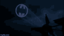 Batman Batsignal GIF