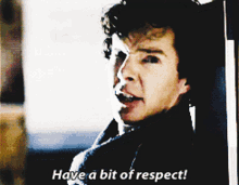 Sherlock Benedict Cumberbatch GIF - Sherlock Benedict Cumberbatch Respect GIFs