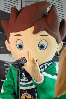Tapping The Microphone Danny Boy GIF - Tapping The Microphone Danny Boy Northern Ireland GIFs