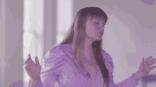 Eyes Closed Courtney Marie Andrews GIF - Eyes Closed Courtney Marie Andrews It Must Be Someone Elses Fault GIFs