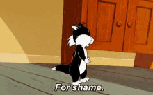 For Shame Sylvester GIF - For Shame Sylvester Cat GIFs