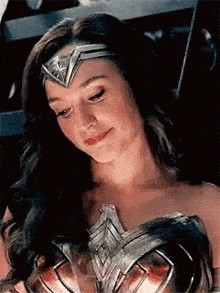 Wonder Woman Smile GIF