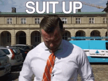 Joachim B Olsen Suit Up GIF - Joachim B Olsen Suit Up Suit GIFs